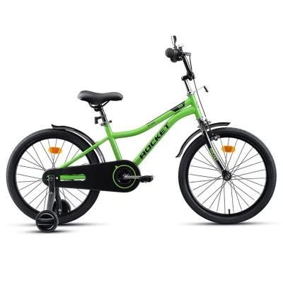 Велосипед двухколёсный 18 Rocket Kind 18.KIND.GN.25 зелёный 01